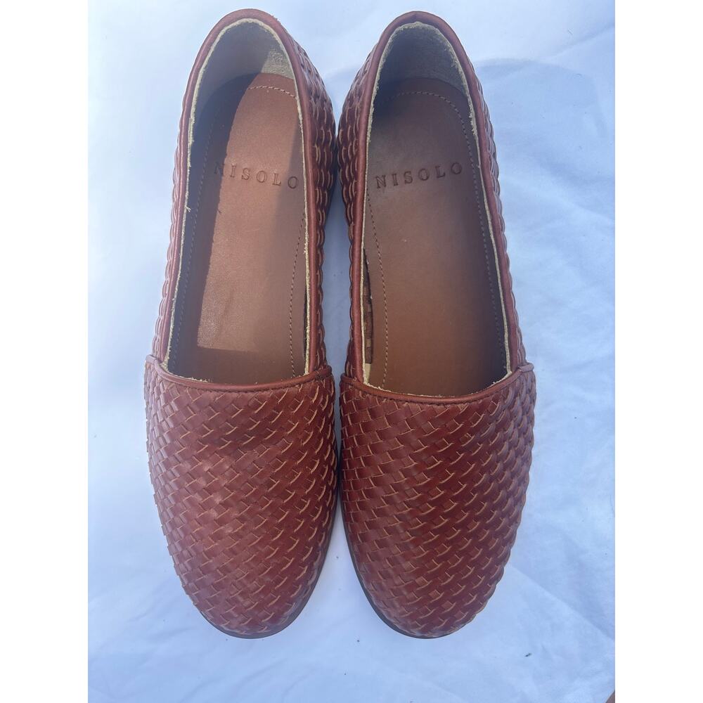 NEW in box Women’s Nisolo Mara woven leather sandals size 8. Ships fast!! - Picture 3 of 8